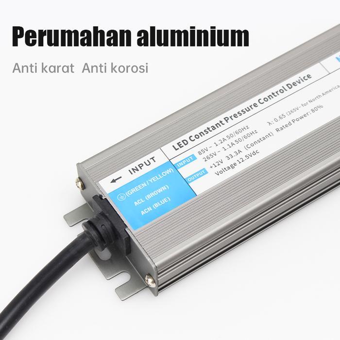 POWER SUPPLY IP67 OUTDOOR Waterproff Adaptor 12V DC 60watt - 400watt MENGIKLANKAN POWER SUPPLY