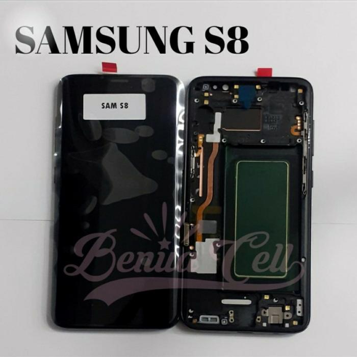 LCD SAMSUNG S8 G950 ORIGINAL + FRAME LCD SAMSUNG S8 PLUS ORIGINAL G955