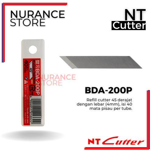 Refill Cutter Nt Cutter Bda-200P Original Japan
