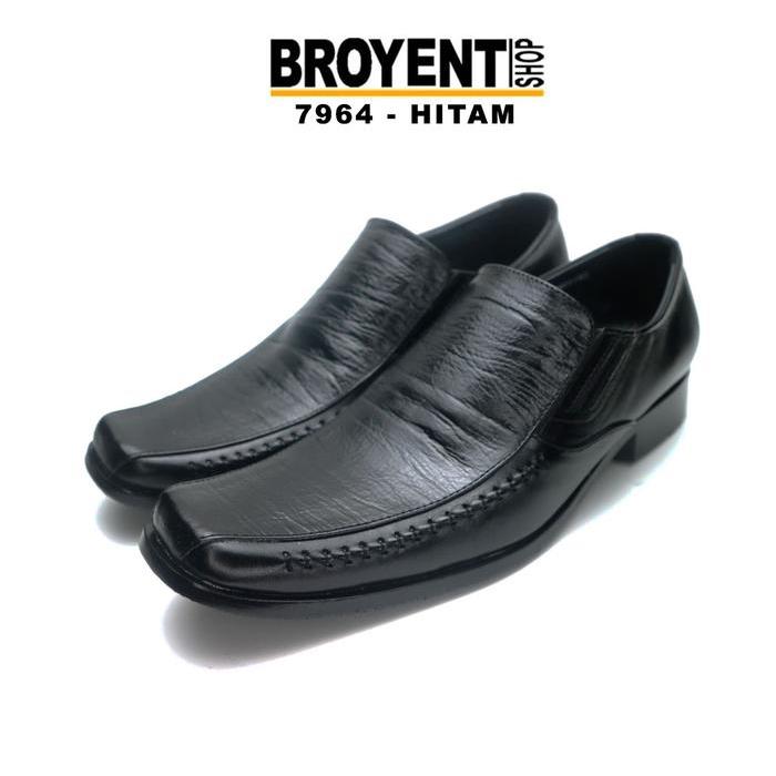 Aerostreet - Sepatu Pantofel Pria Kulit Asli 7964