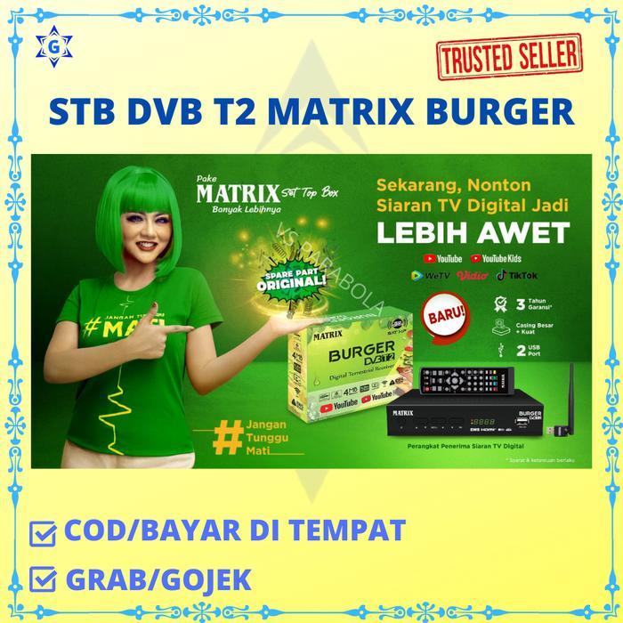Set Top Box Stb Dvb T2 Matrix Burger