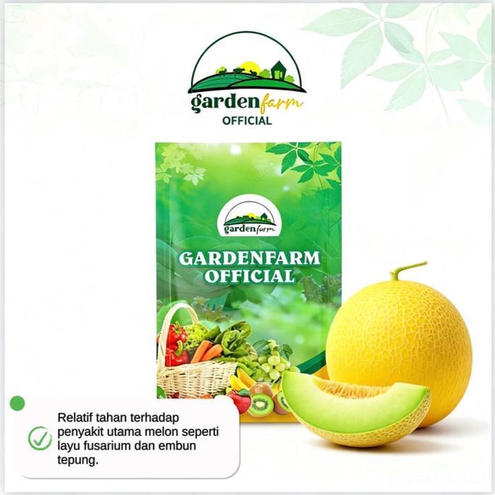 GARDENFARM - [] Benih Melon Madu Manis - Benih Unggul Melon Jumbo - Bibit Melon Inthanon - Melon