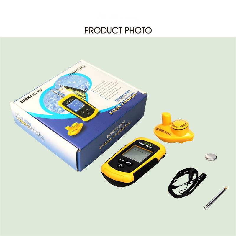 Fish Finder Wireless Sonar Color Screen Fish Finder Fishing Supplies Fishing Gear Fish Finder Sonar
