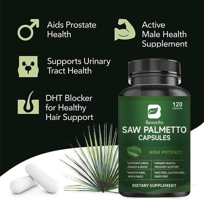 BEWORTHS Melihat Suplemen Prostat Palmetto