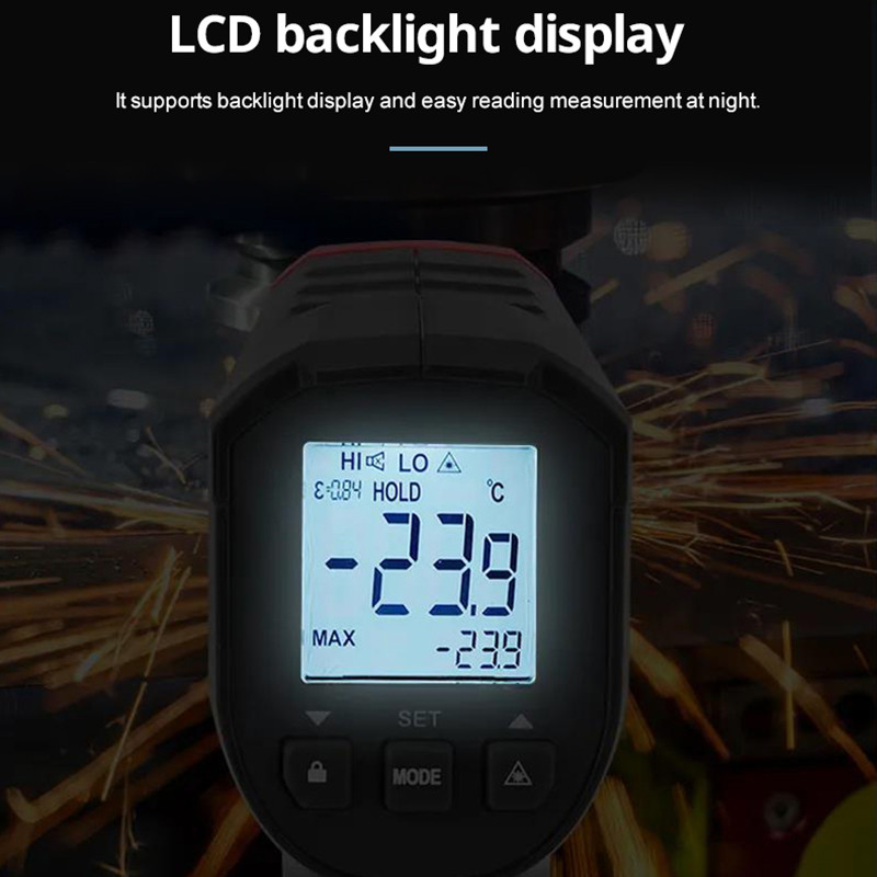 UNI-T UT306S UT306C Digital Thermometer Laser Non Contact Household Industrial Temperature Gun