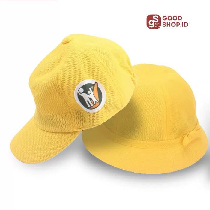 ORIGINAL Topi Anak Sekolah Jepang / Chibi Maruko Chan / Topi TK / Topi SD READY STOCK