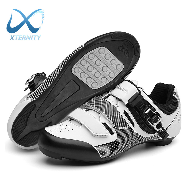 Men'S Cleatless Cycling Shoes Flat Pedal Mtb Shoes Non-Slip Rubber Speed Road Bike Shoes Women