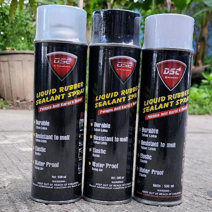 DSC Rubber Sealant Spray Cat Anti Karat / Penambal atap bocor waterproof
