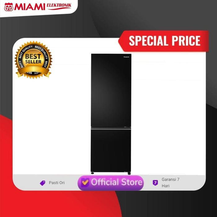 Kulkas 2 pintu Panasonic Bottom Freezer Panasonic NRBV361BPKD Kulkas Freezer Bawah NR-BV361BPKD 2 Do