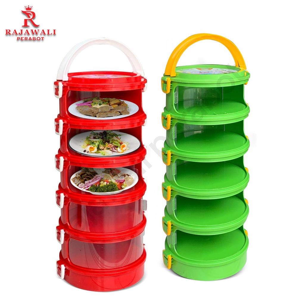 Tudung Saji Susun 5  Rak Penutup Makanan susun 5