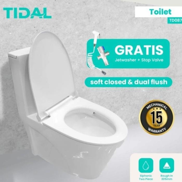 New CLOSET DUDUK TIDAL TD087 / TOILET