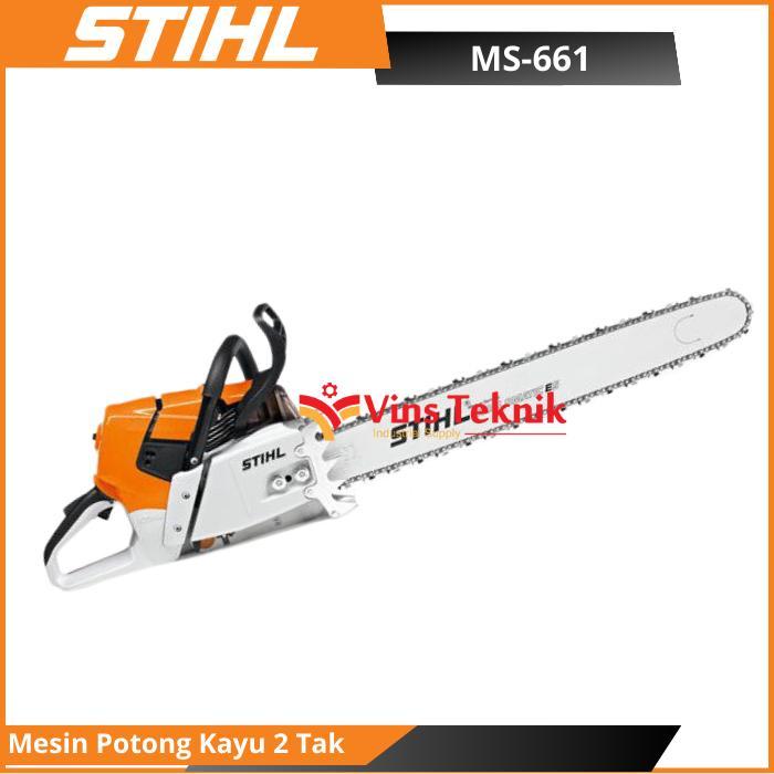 Mesin Potong Kayu 2 tak STIHL MS 661 Gergaji Chain saw MS661 - 20 Inch