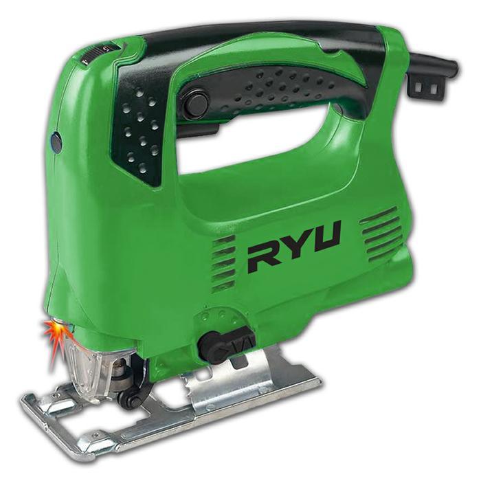 Mesin Jigsaw RYU RJS65 1E Mesin Jig Saw Gergaji Kayu RYU Laser guide