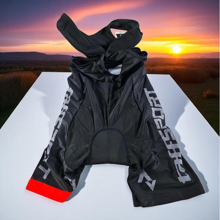 Strava Jersey Sepeda Balap Roadbike Pria Celana Bib Dan Baju Set Gel