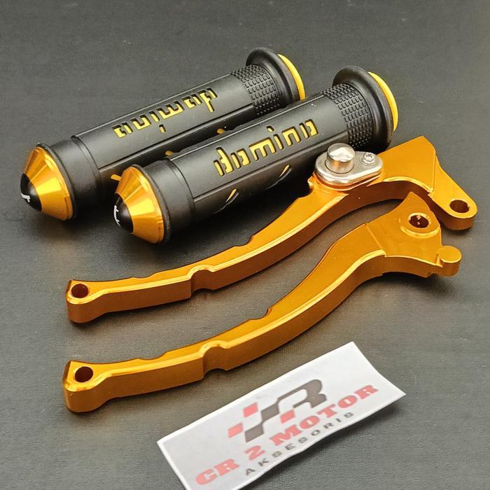 Handle Rem Mio J - M3 - Z - Soul Gt - Xeon - Fino Full Cnc + Handgrip Domino Jalu Variasi Motor -