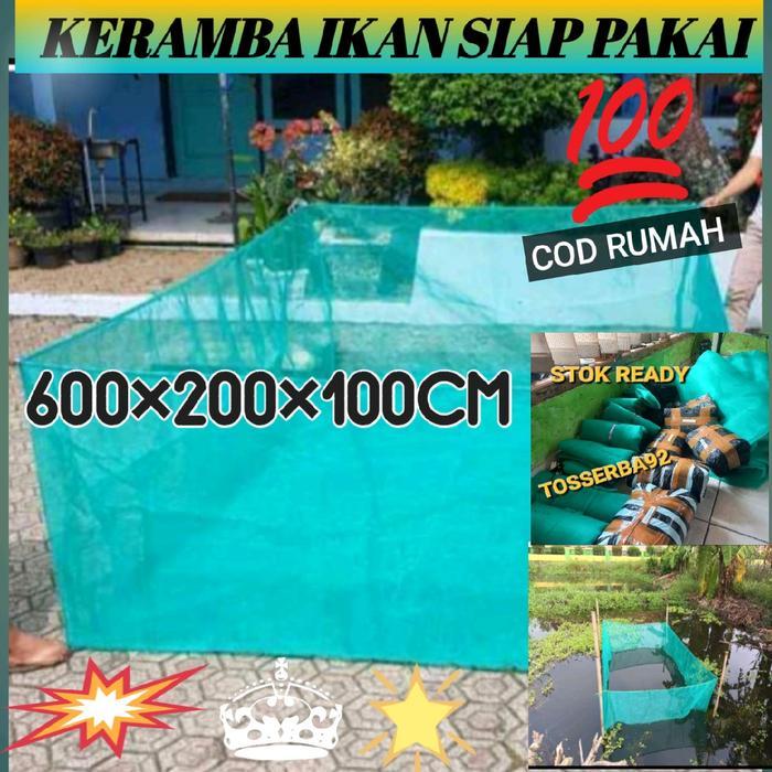 Keramba Ikan Hapa Ikan Siap Pakai