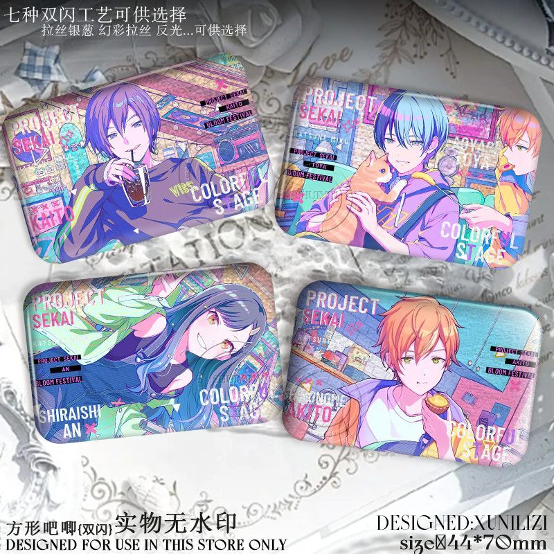 Shiraishi An Momoi Airi Anime Badges Pins Aoyagi Toya Hoshino Ichika Women Brooch Fashion Cosplay