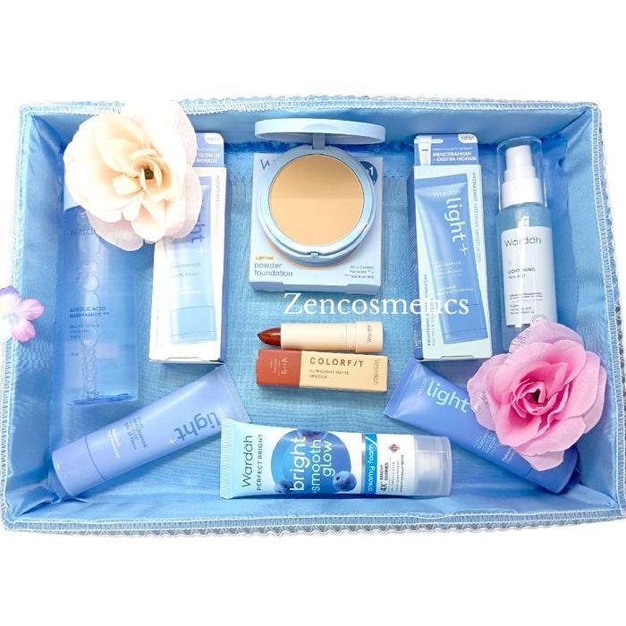sar WARDAH SESERAHAN/ PAKET PARSEL KOSMETIK SET LAMARAN / Paket Seserahan Wardah Lightening Gratis