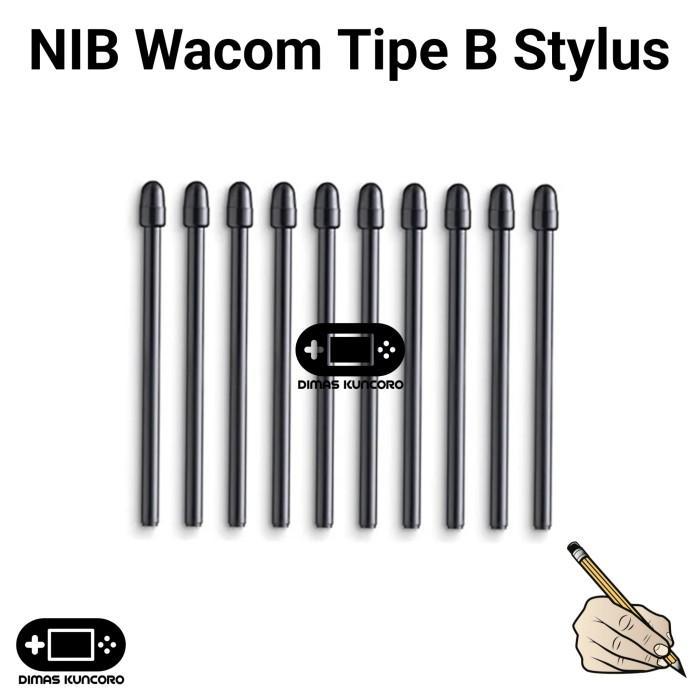 NIB WACOM TIPE B STYLUS REPLACEMENT PULPEN TIPS NIBS WACOM PRO PEN 2 INTUOS CINTIQ MOBILESTUDIO PRO