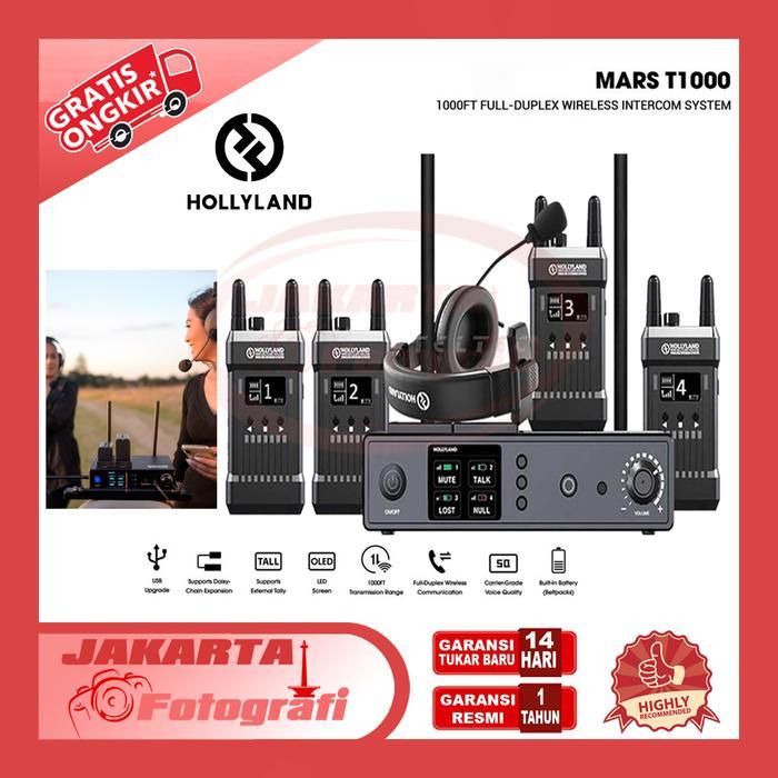 Wireless Intercom Mars T1000 Hardcase Full-Duplex Intercom System