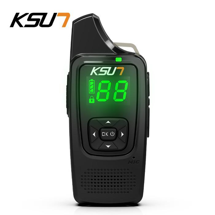 Ksun X-Tfsi Walkie Talkie Handy Talky Minl Raidio Ht 1-3Km Jarak Layar Led
