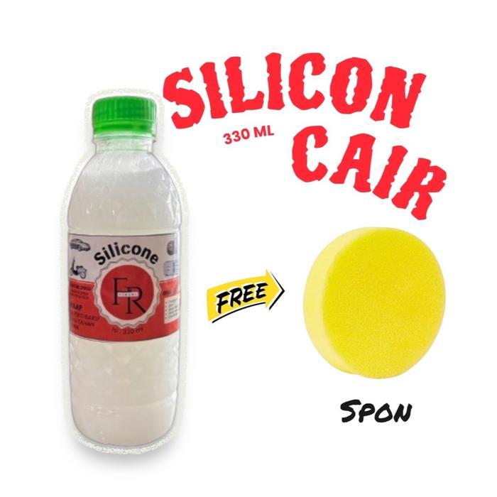 TERLENGKAP SILICON CAIR SILIKON ISI 330ML PENGKILAP MOTOR ATAU MOBIL (HANYA PULAU JAWA) CAR KAIN