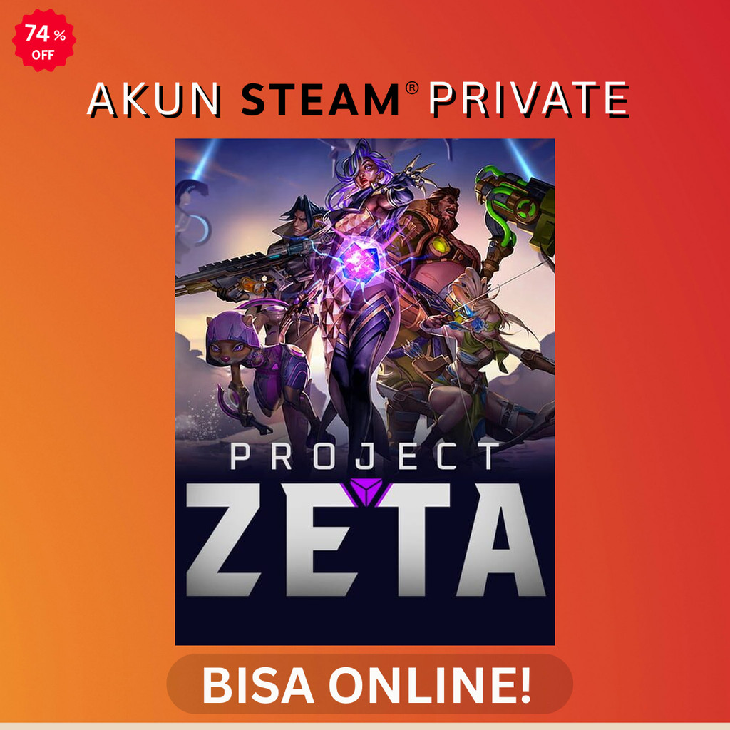 Project ZETA - Steam PC Original - Akun Private Online