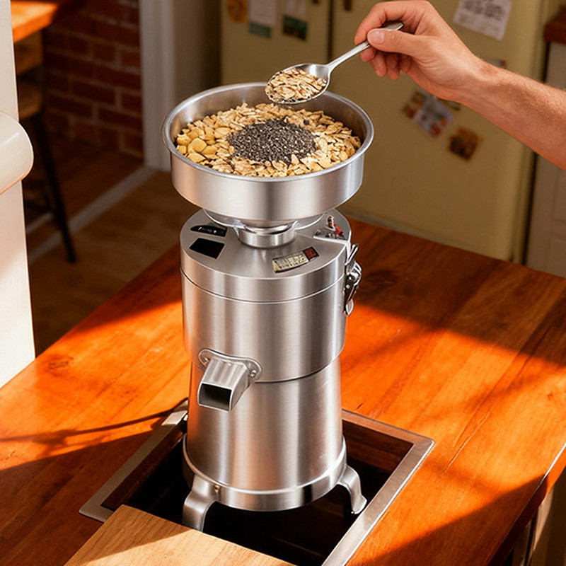 Commercial Soy Milk Maker No Filter Needed Automatic Grinding Soya Bean Tofu Making Machine For
