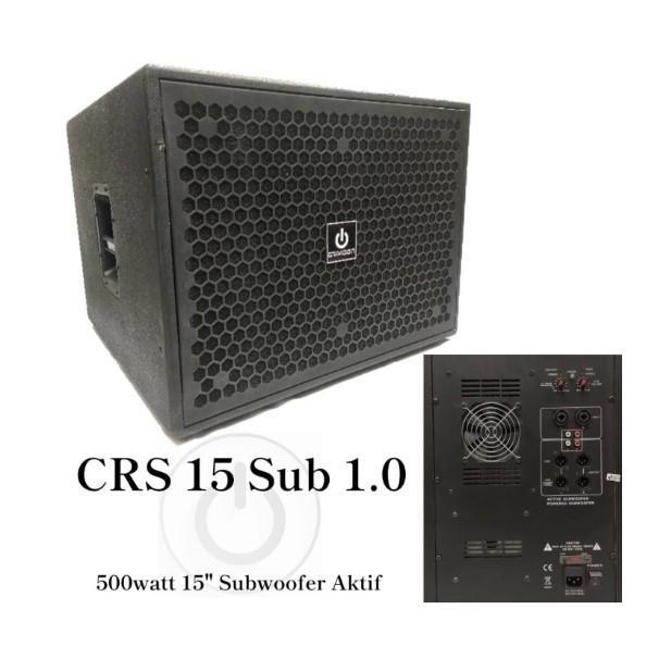 SUBWOOFER AKTIF 15 Inch Crimson CRS 15 Sub 1.0 PROFESSIONAL SUBWOOFER