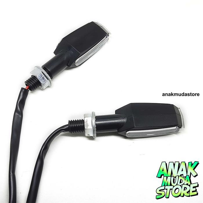 Lampu Sein Sen Led 2 Sisi New Mini Vixion Old Megapro Cb150 Nvl Klx