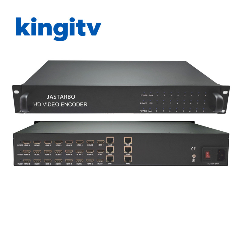 SPECIAL 24-Channel H264 Video HDMI to IP Live Streaming UDP RTP IPTV Encoder  Converter for Broadcas