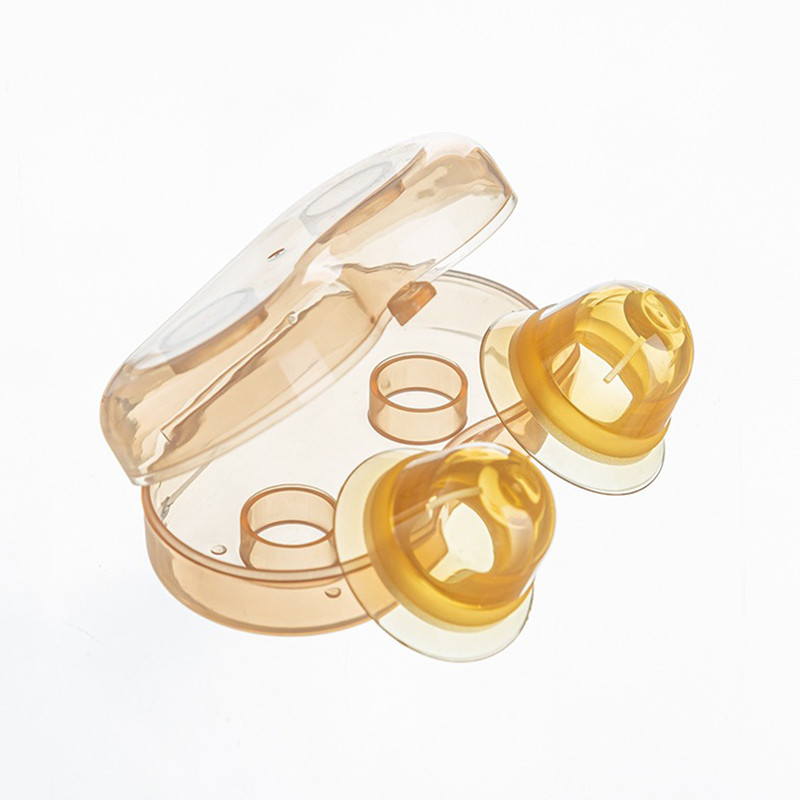2Pcs Silicone Nipple Corrector Nipple Shield Sucker For Flat Inverted Nipples