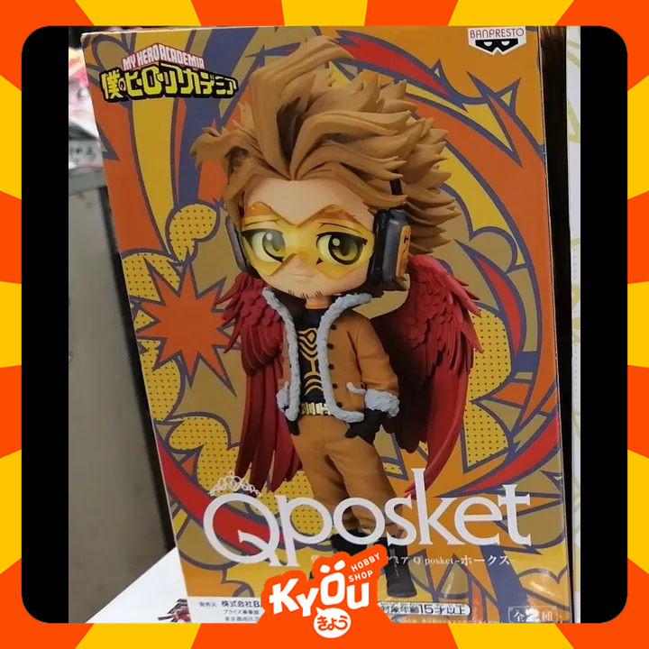 Q Posket Figure Hawks - Boku no Hero Academia Ver. A (18cm)