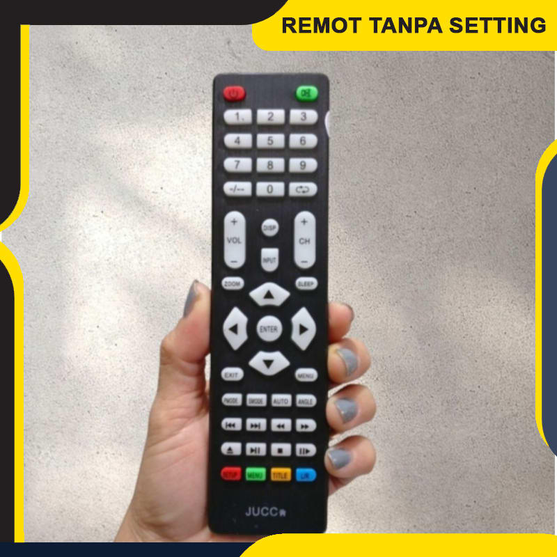 REMOT/REMOTE TV LCD/LED JUC / STELEE / VIXION / GIATEX SPQV59N - Langsung Konek