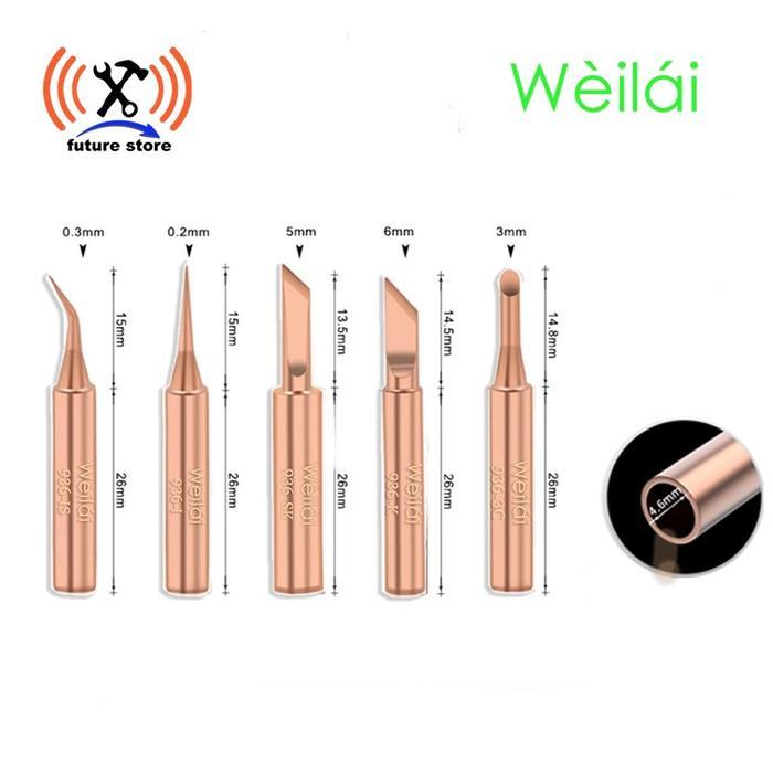 Weilai Mata Solder Tembaga 5 IN1 900M - Mata Solder Station-Solder Tip