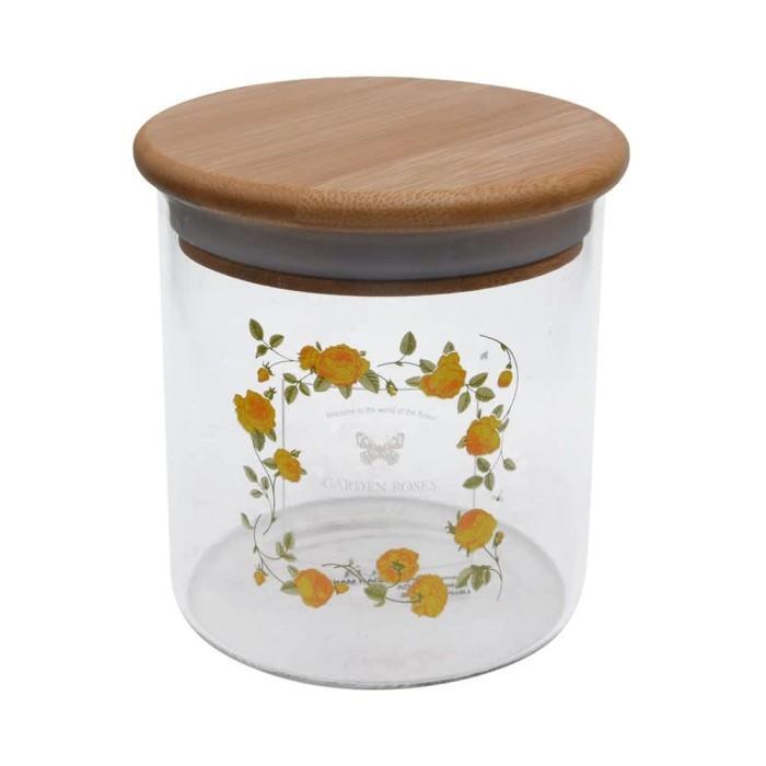 Delicia Food Storage Borosilicate Glass Jar Toples Simpan Makanan