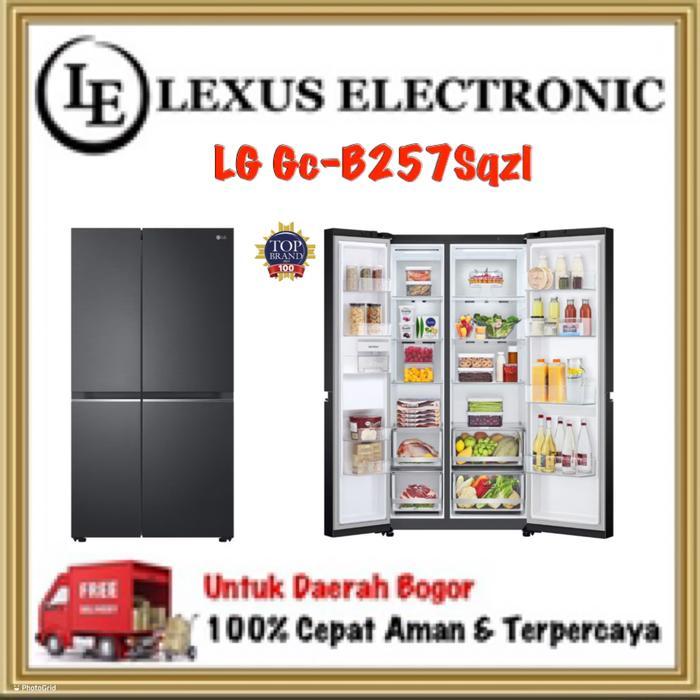 LG Kulkas Side By side Gc-B257Sqzl 257Sqzl Gc B257SqZl