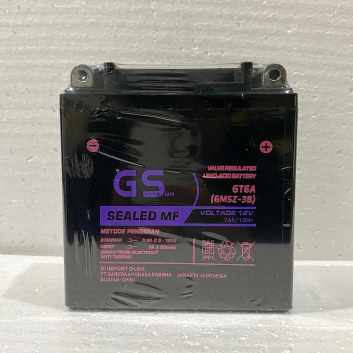 Aki Motor Kering Gm5Z-3B Gs Mf 12V 7Ah