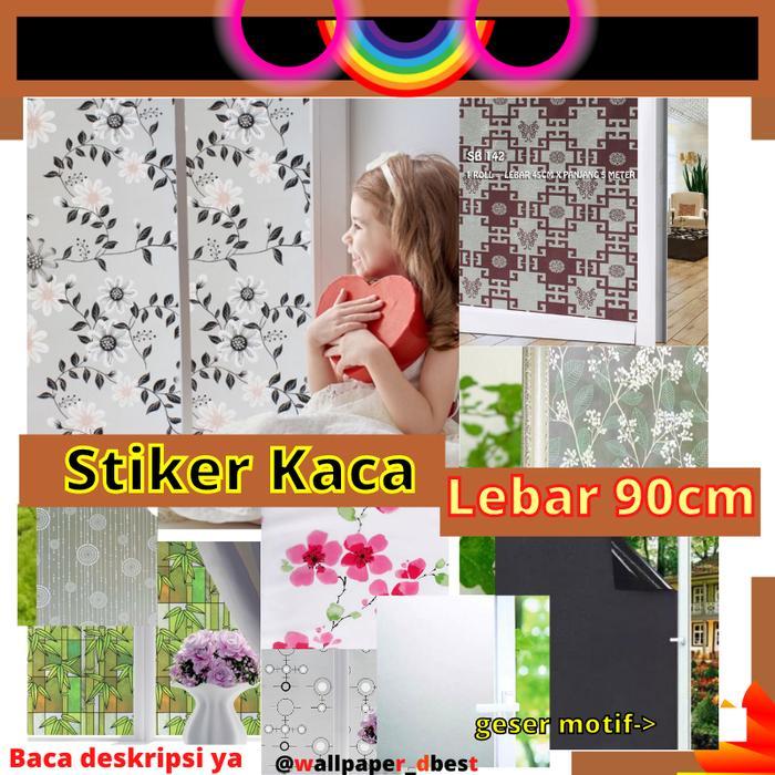 STIKER KACA LEBAR 90cm SUNBLAST STICKER SUNBLAST SUNBLAST SANBLAST WALLPAPER KACA DEKORASI JENDELA