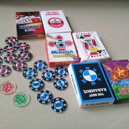 Best Seller Karambol 1 Set Ukuran Komplit,Karambol Jumbo Kayu Permainan Original