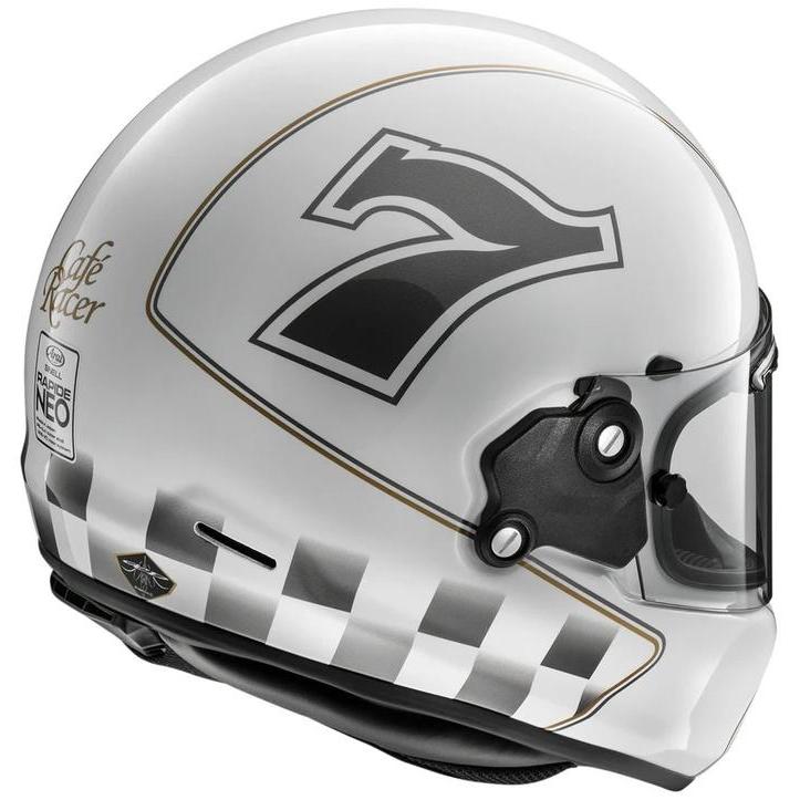 Arai SNI Rapide NEO CAFE RACER Helm Full Face - White