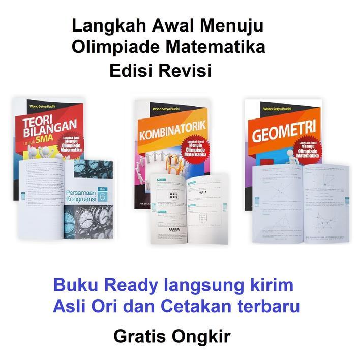 Buku Langkah Awal Menuju Olimpiade Matematika SMA Wono Setya Erlangga