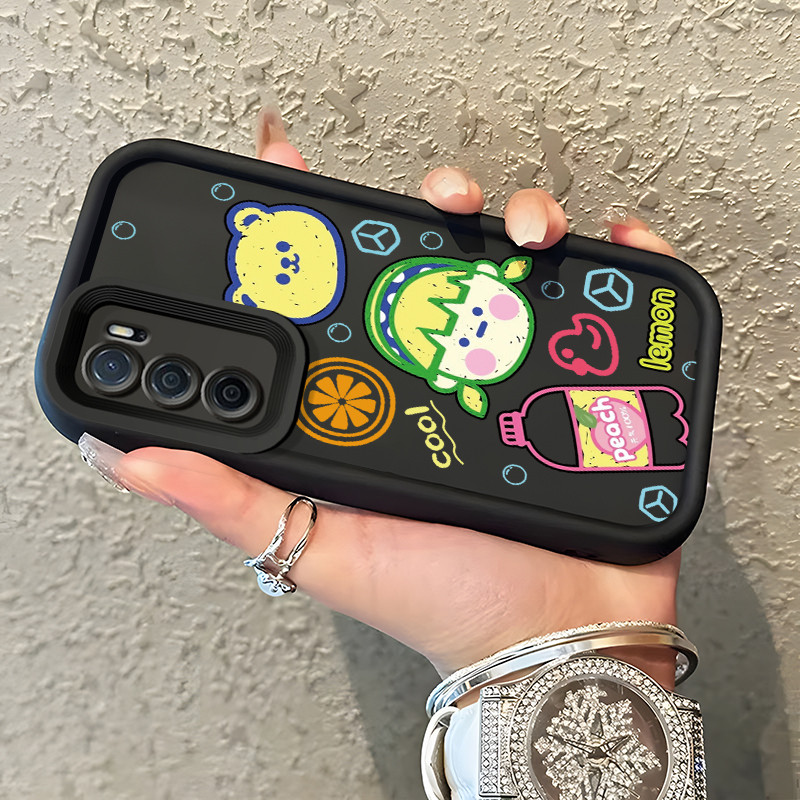 Casing Hp OPPO A16 OPPO A16s OPPO A54s Case Casing Melukis kepala bola pola Kasus HP Tangga Langit M