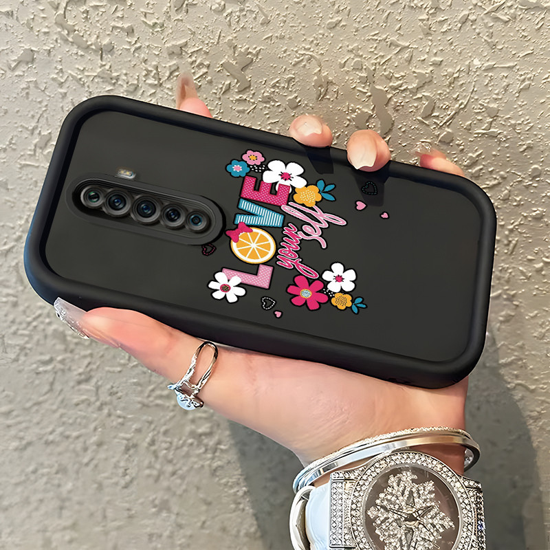 Casing Hp Untuk OPPO Reno 2F Reno 2Z Reno2 F Reno2 Z Case Casing Warna Inggris pola Kasus HP Tangga 