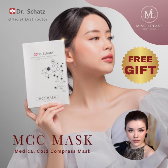 Dr. Schatz - Mcc Sheet Mask - Masker Wajah Ori / Kulit Kemerahan / Kulit Meradang / Sehabis Laser -