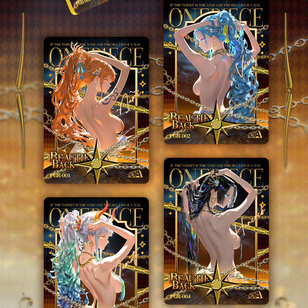 Xinghe Kameng Original ONE PIECE Card NOVA5 Robin Nami Nika Luffy Bonney Coby Loki Garp Anime