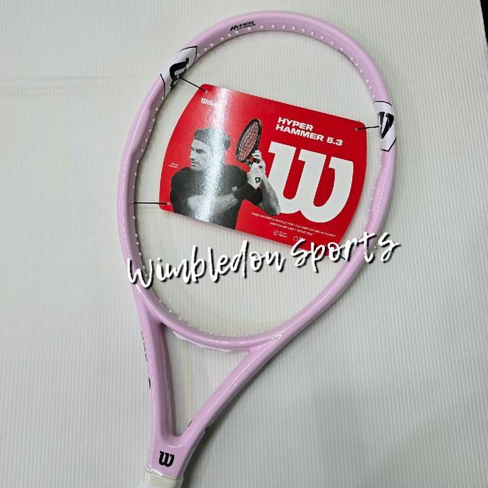 New Raket Tenis Wilson Hyper Hammer 5.3 Pink Edition / Wilson Hh 5.3 Pink Edition / Hammer5.3