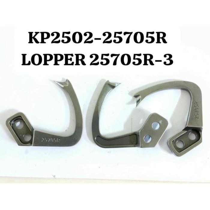 25705R Looper Atas Pengait Benang Mesin Jahit Obras Karpet 2502