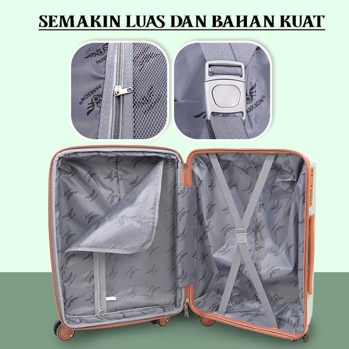 TERMURAH PARKSON Koper PP743 Expandable TSA LOCK 007 Koper 22 inch Kabin 26 inch 30 Inch Bagasi /