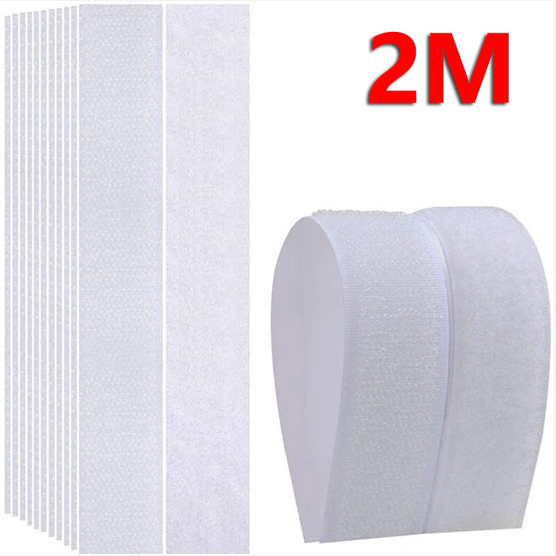 2M Strong Self Adhesive Hook and Loop Fastener Tape Double Side Adhesive Tape velcrooes Tape